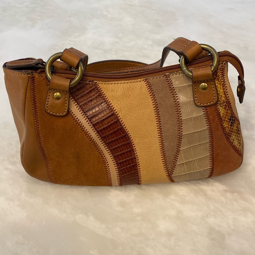 Vintage Fossil Leather handbag